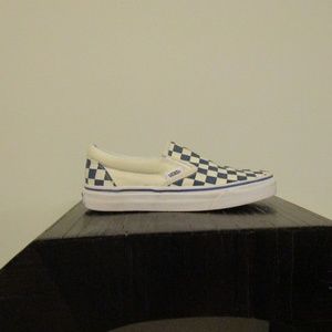 Old School Low Top Checker Vans